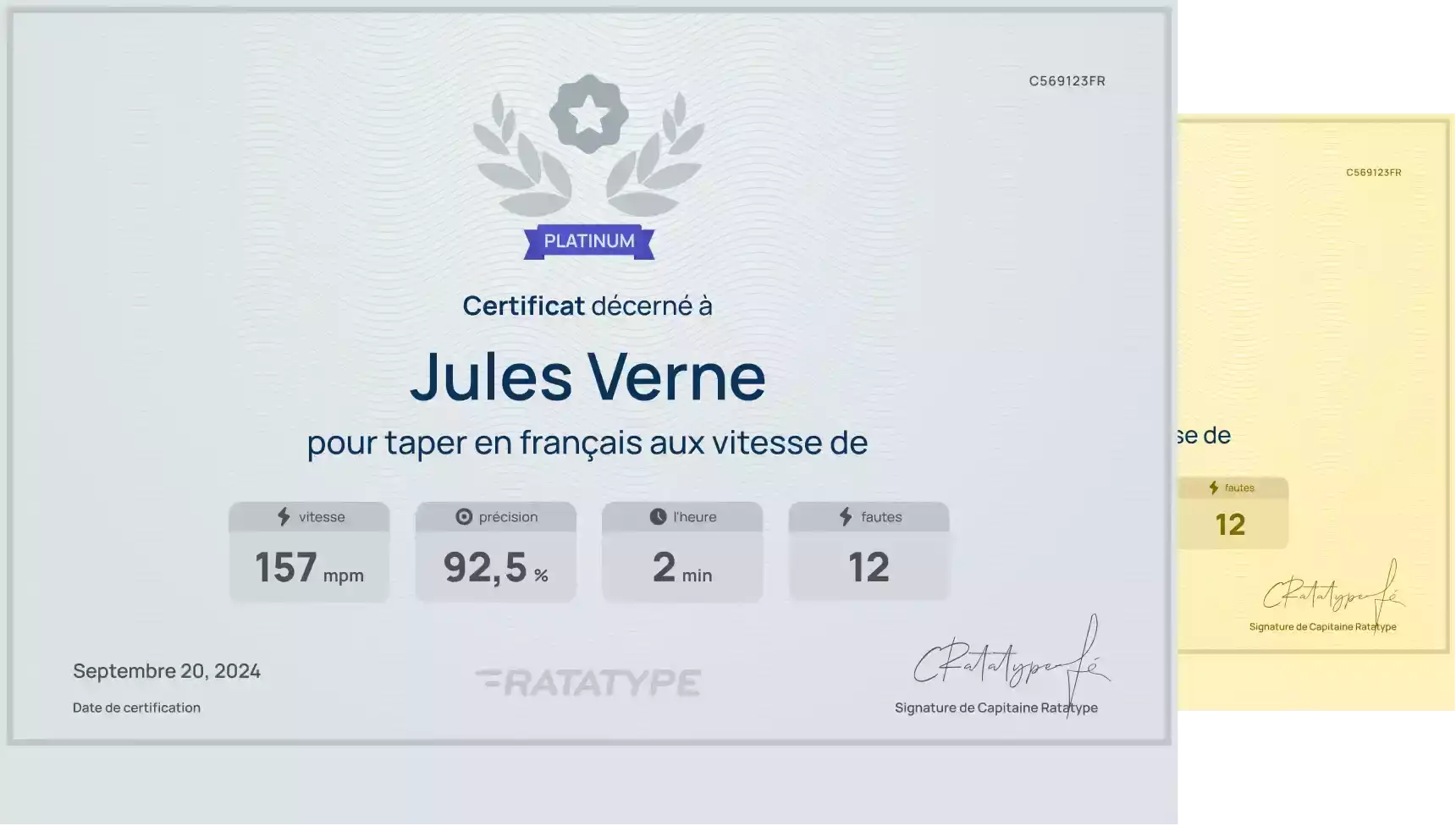 Ottieni un certificato